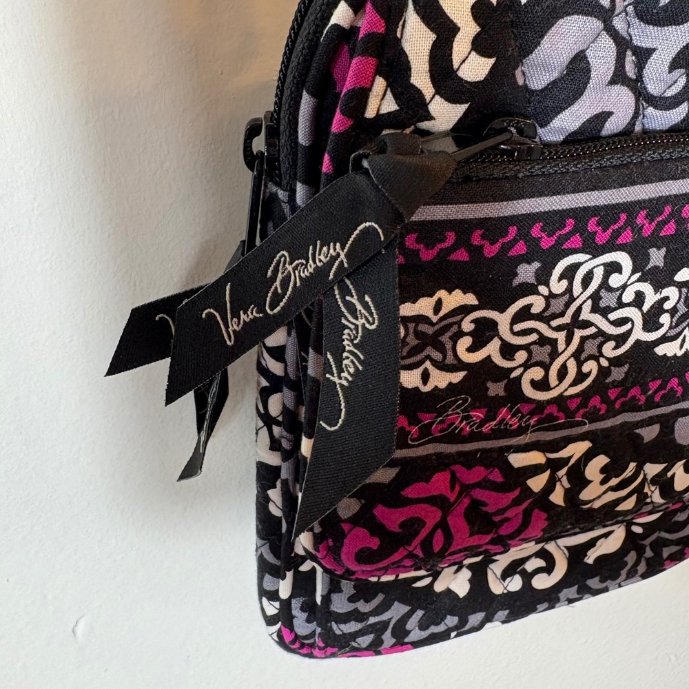 Vera Bradley Ribbons Pattern Small Crossbody Bag … - image 2